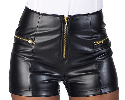 Leather Shorts